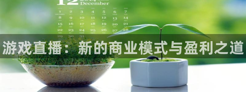 鼎点娱乐游戏：游戏直播：新的商业模式与盈利之道